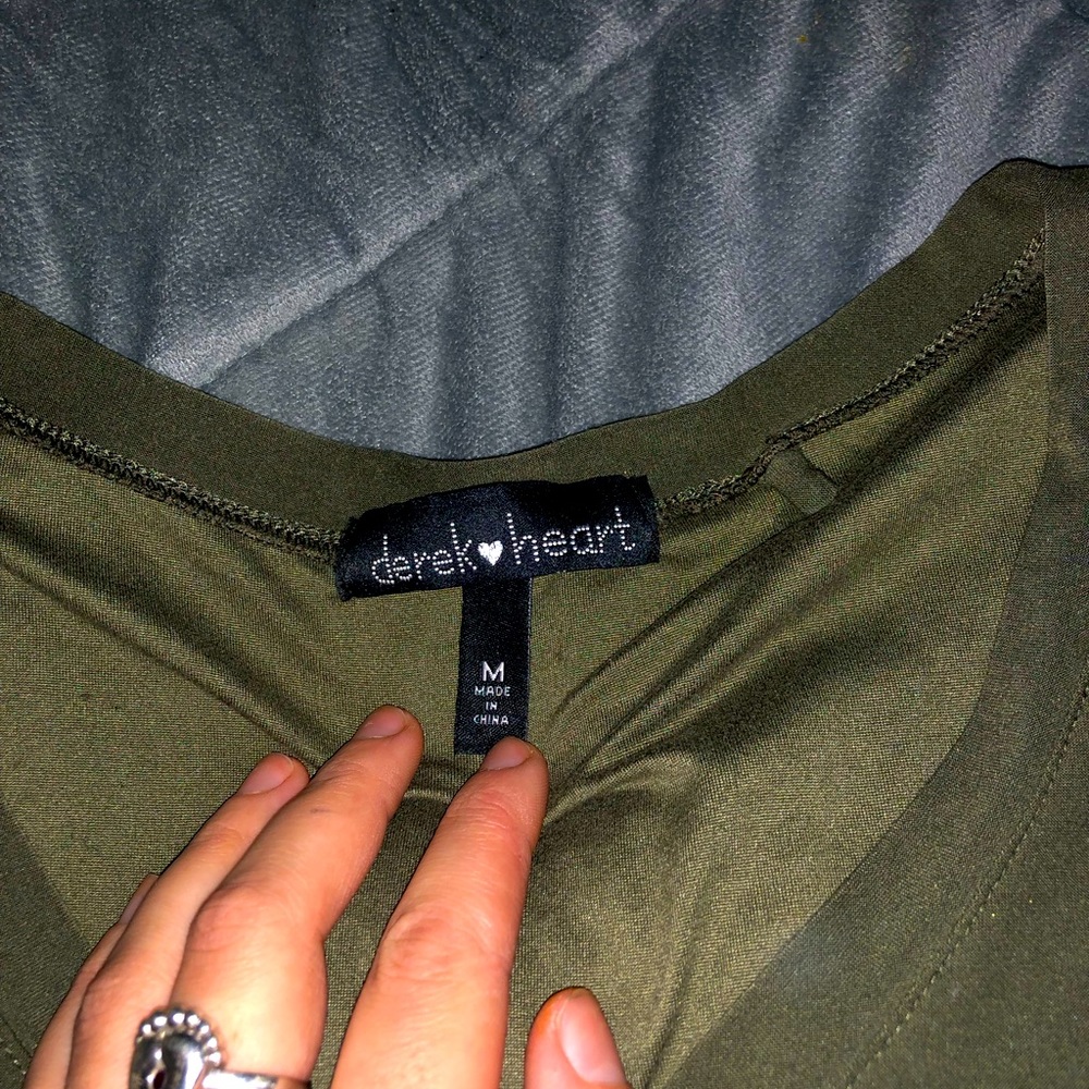 Olive green long sleeve